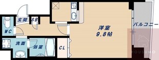 カルム小西Ⅱの物件間取画像